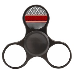 Background Damask Red Black Finger Spinner