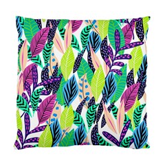 Leaves Drawing Pattern Nature Standard Cushion Case (one Side) by Pakrebo