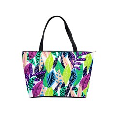 Leaves Drawing Pattern Nature Classic Shoulder Handbag by Pakrebo