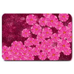 Cherry Blossoms Floral Design Large Doormat  by Pakrebo