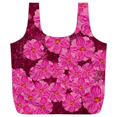 Cherry Blossoms Floral Design Full Print Recycle Bag (xl) by Pakrebo