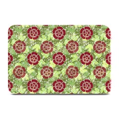 Seamless Pattern Leaf The Pentagon Plate Mats by Pakrebo