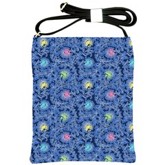 Floral Design Asia Seamless Pattern Shoulder Sling Bag by Pakrebo