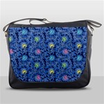 Floral Design Asia Seamless Pattern Messenger Bag Front