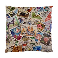 Wallpaper Background Stamps Standard Cushion Case (one Side) by Pakrebo