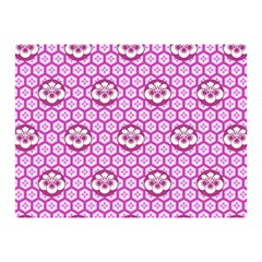 Paulownia Flowers Japanese Style Double Sided Flano Blanket (mini)  by Pakrebo