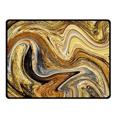 Abstract Acrylic Art Artwork Double Sided Fleece Blanket (small)  by Pakrebo