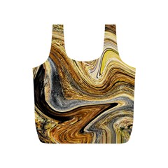 Abstract Acrylic Art Artwork Full Print Recycle Bag (s) by Pakrebo