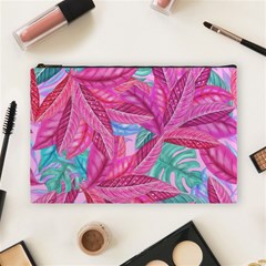 Leaves Tropical Reason Stamping Cosmetic Bag (large) by Pakrebo