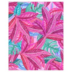 Leaves Tropical Reason Stamping Drawstring Bag (small)