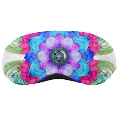 Lotus Flower Bird Metatron s Cube Sleeping Masks by Pakrebo