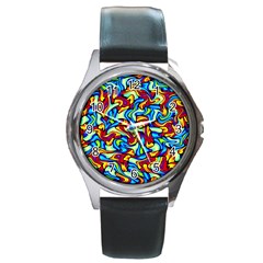 Ml 170 1 Round Metal Watch by ArtworkByPatrick