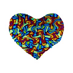 Ml 170 1 Standard 16  Premium Heart Shape Cushions by ArtworkByPatrick