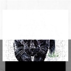 Panther Rectangular Jigsaw Puzzl by kot737