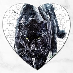 Panther Jigsaw Puzzle (heart) by kot737