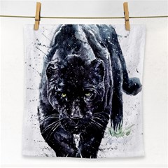 Panther Face Towel by kot737