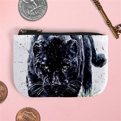 Panther Mini Coin Purse by kot737