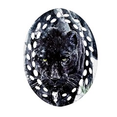 Panther Ornament (oval Filigree) by kot737