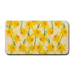 Yellow Daffodils Pattern Medium Bar Mats by Valentinaart