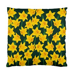 Yellow Daffodils Pattern Standard Cushion Case (one Side) by Valentinaart