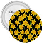 Yellow Daffodils Pattern 3  Buttons Front