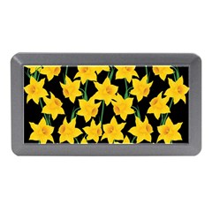 Yellow Daffodils Pattern Memory Card Reader (mini) by Valentinaart