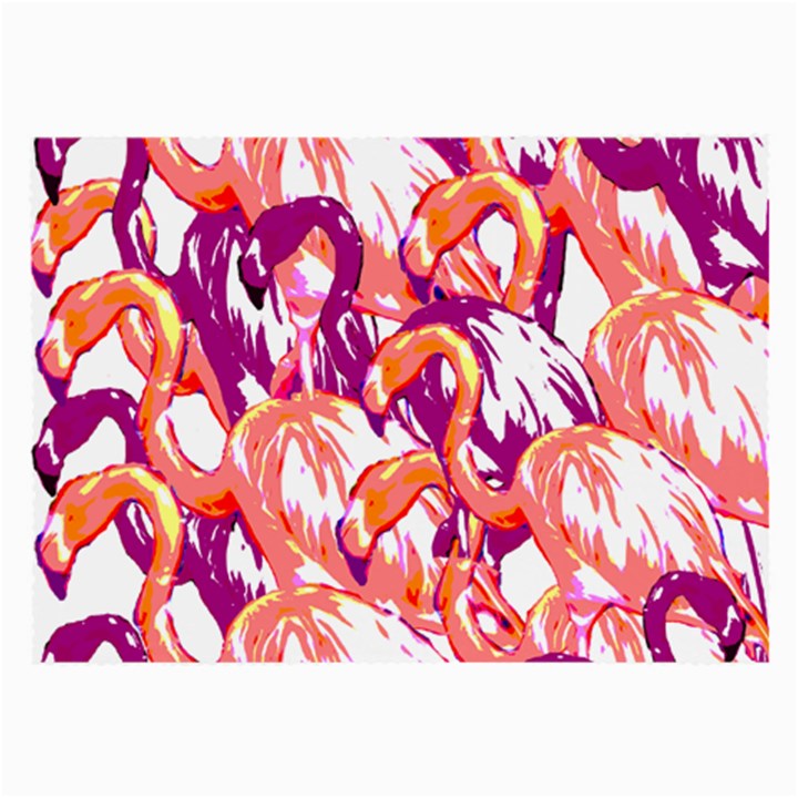 Flamingos Large Glasses Cloth