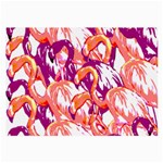 Flamingos Large Glasses Cloth (2-Side) Front