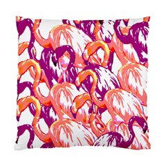 Flamingos Standard Cushion Case (two Sides) by StarvingArtisan