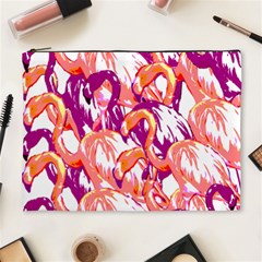 Flamingos Cosmetic Bag (xl) by StarvingArtisan