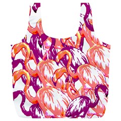 Flamingos Full Print Recycle Bag (xl) by StarvingArtisan