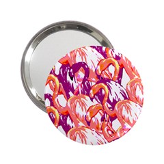 Flamingos 2 25  Handbag Mirrors by StarvingArtisan