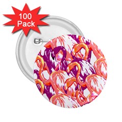 Flamingos 2 25  Buttons (100 Pack)  by StarvingArtisan