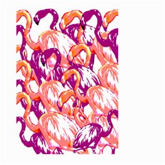 Flamingos Large Garden Flag (two Sides) by StarvingArtisan