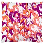 Flamingos Standard Flano Cushion Case (Two Sides) Front