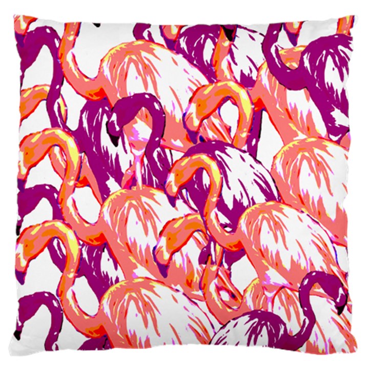 Flamingos Standard Flano Cushion Case (Two Sides)