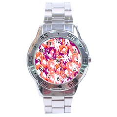 Flamingos Stainless Steel Analogue Watch by StarvingArtisan