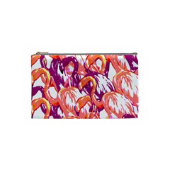 Flamingos Cosmetic Bag (small) by StarvingArtisan