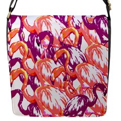 Flamingos Flap Closure Messenger Bag (s) by StarvingArtisan