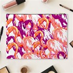 Flamingos Cosmetic Bag (XL) Back