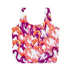 Flamingos Full Print Recycle Bag (m) by StarvingArtisan