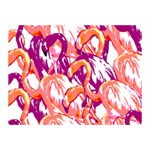 Flamingos Double Sided Flano Blanket (Mini)  35 x27  Blanket Front