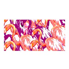 Flamingos Satin Wrap by StarvingArtisan