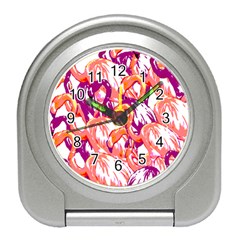 Flamingos Travel Alarm Clock by StarvingArtisan