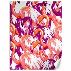 Flamingos Canvas 36  X 48  by StarvingArtisan