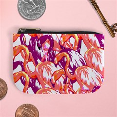 Flamingos Mini Coin Purse by StarvingArtisan