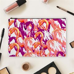 Flamingos Cosmetic Bag (large) by StarvingArtisan