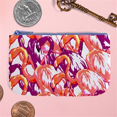 Flamingos Large Coin Purse by StarvingArtisan