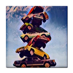 Pretty Colors Cars Tile Coasters by StarvingArtisan