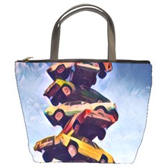 Pretty Colors Cars Bucket Bag by StarvingArtisan